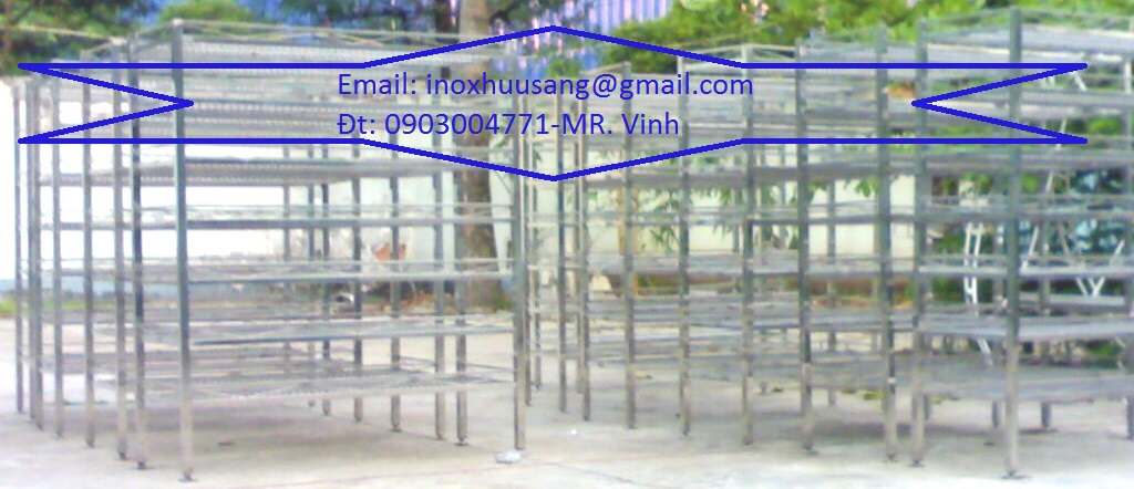Kệ inox 10 tầng